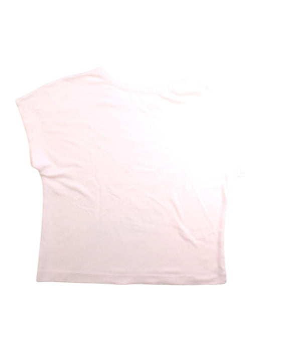 A Pink Short Sleeve Tops from Gingersnaps in size 12Y for girl. (Back View)