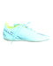 A Blue Cleats/Soccer Shoes from Adidas in size 9Y for boy. (Front View)