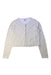 A Ivory Cardigans from Petit Bateau in size 8Y for girl. (Front View)