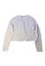 A Ivory Cardigans from Petit Bateau in size 8Y for girl. (Back View)
