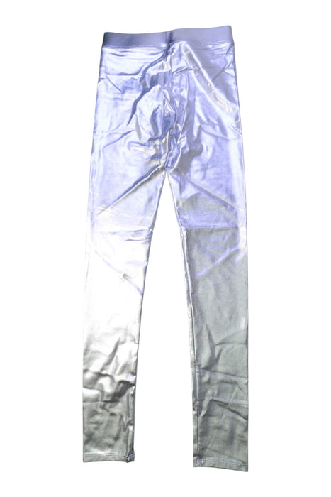 A Silver Leggings from Crewcuts in size 12Y for girl. (Back View)