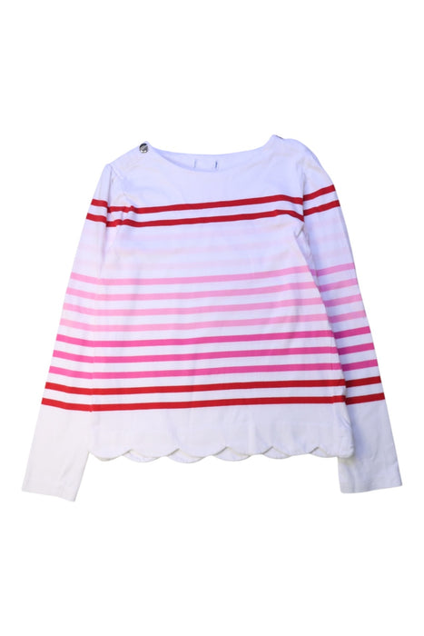 A Red Long Sleeve Tops from Jacadi in size 10Y for girl. (Front View)