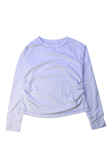 A White Long Sleeve Tops from Moody Tiger in size 8Y for girl. (Front View)