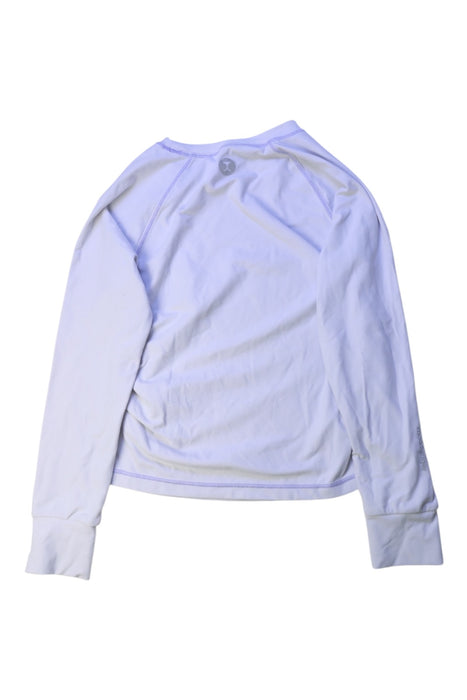 A White Long Sleeve Tops from Moody Tiger in size 8Y for girl. (Back View)