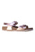 A Metallic Sandals from Birkenstock in size 10Y for girl. (Front View)