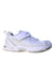 A White Sneakers from Moonstar in size 4T for boy. (Front View)