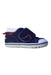 A Navy Sneakers from Miki House in size 18-24M for neutral. (Front View)
