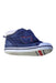 A Blue Sneakers from Miki House in size 18-24M for neutral. (Front View)