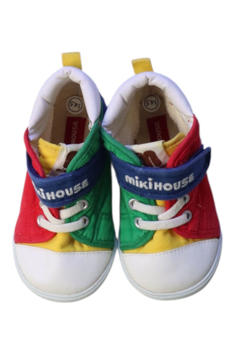 A Multicolour Sneakers from Miki House in size 18-24M for neutral. (Back View)