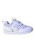 A White Sneakers from New Balance in size 3T for neutral. (Front View)