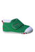 A Green Sneakers from Miki House in size 18-24M for boy. (Front View)
