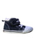 A Navy Sneakers from Miki House in size 18-24M for boy. (Front View)