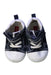 A Navy Sneakers from Miki House in size 18-24M for boy. (Back View)