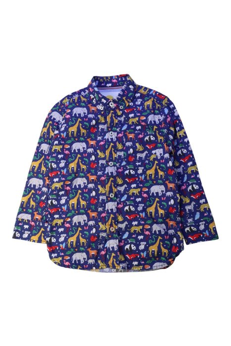 A Multicolour Long Sleeve Shirts from Boden in size 5T for boy. (Front View)