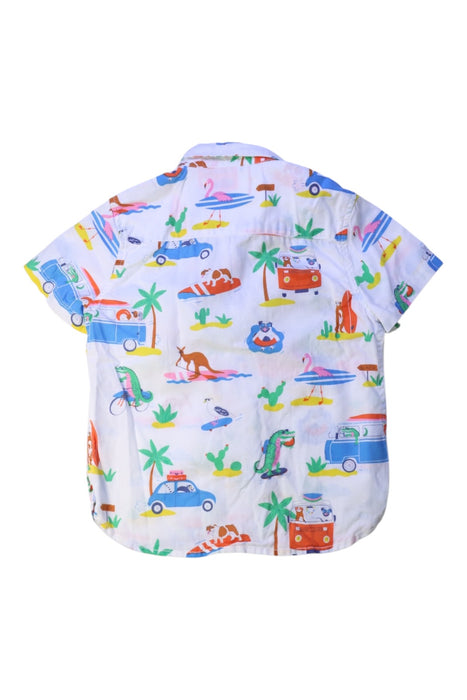 A Multicolour Short Sleeve Shirts from Boden in size 4T for boy. (Back View)