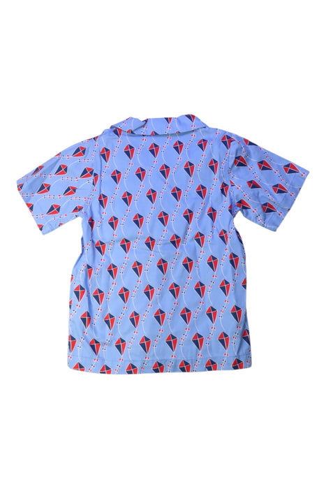 A Blue Short Sleeve Shirts from Rachel Riley in size 3T for boy. (Back View)