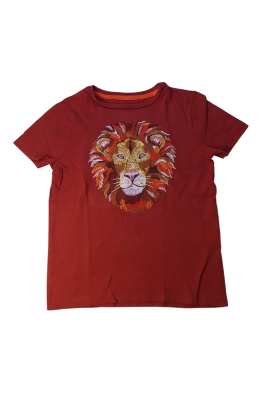 A Red Short Sleeve T Shirts from Boden in size 6T for boy. (Front View)