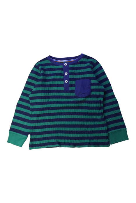 A Blue Long Sleeve Tops from Boden in size 5T for boy. (Front View)