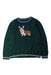 A Green Knit Sweaters from Janie & Jack in size 5T for boy. (Front View)