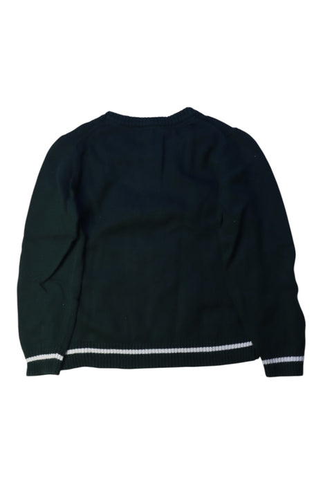 A Green Knit Sweaters from Janie & Jack in size 5T for boy. (Back View)
