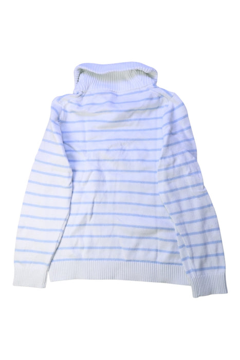A White Crewneck Sweatshirts from Janie & Jack in size 7Y for boy. (Back View)