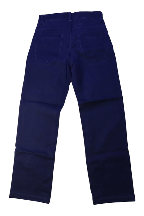 A Blue Casual Pants from Janie & Jack in size 7Y for boy. (Back View)