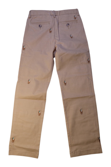 A Beige Casual Pants from Polo Ralph Lauren in size 7Y for boy. (Back View)