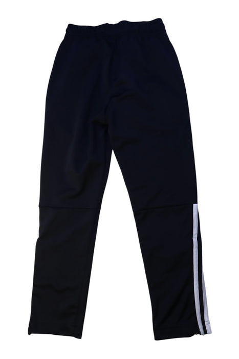 A Black Active Pants from Adidas in size 7Y for boy. (Back View)