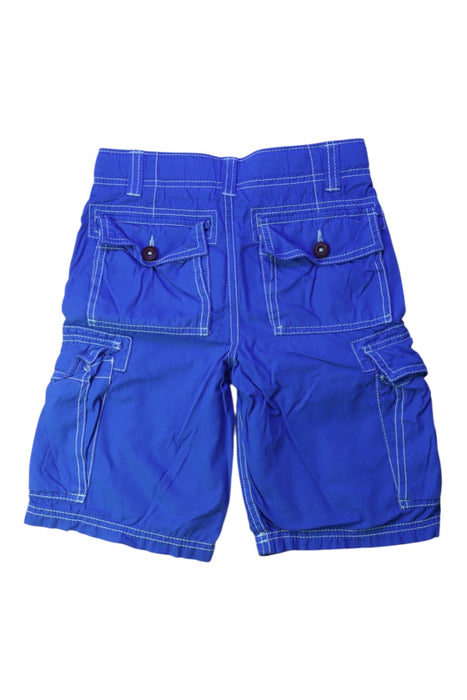 A Blue Shorts from Boden in size 6T for boy. (Back View)