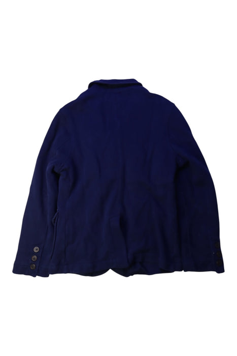A Navy Blazers from Polo Ralph Lauren in size 7Y for boy. (Back View)