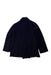 A Navy Coats from Trotters in size 5T for boy. (Back View)