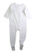A White Onesies from purebaby in size 6-12M for boy. (Back View)