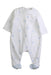 A White Long Sleeve Rompers from Emile et Rose in size Newborn for boy. (Front View)