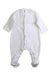 A White Long Sleeve Rompers from Emile et Rose in size Newborn for boy. (Back View)