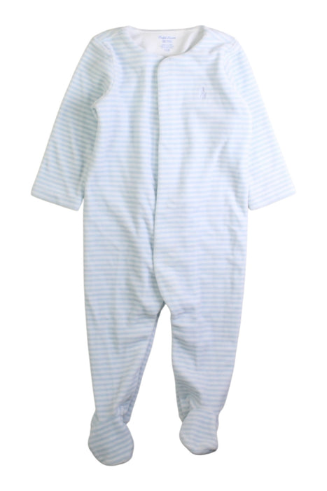 A White Onesies from Ralph Lauren in size 3-6M for boy. (Front View)