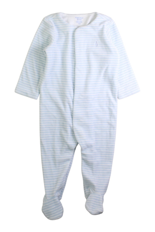 A White Onesies from Ralph Lauren in size 3-6M for boy. (Front View)