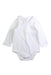 A White Long Sleeve Bodysuits from Ralph Lauren in size 3-6M for girl. (Front View)