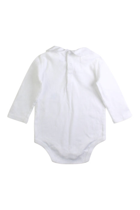 A White Long Sleeve Bodysuits from Ralph Lauren in size 3-6M for girl. (Back View)