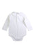 A White Long Sleeve Bodysuits from Ralph Lauren in size 3-6M for girl. (Back View)
