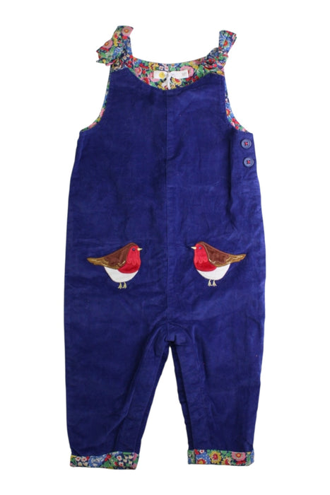A Blue Long Overalls from Boden in size 12-18M for girl. (Front View)