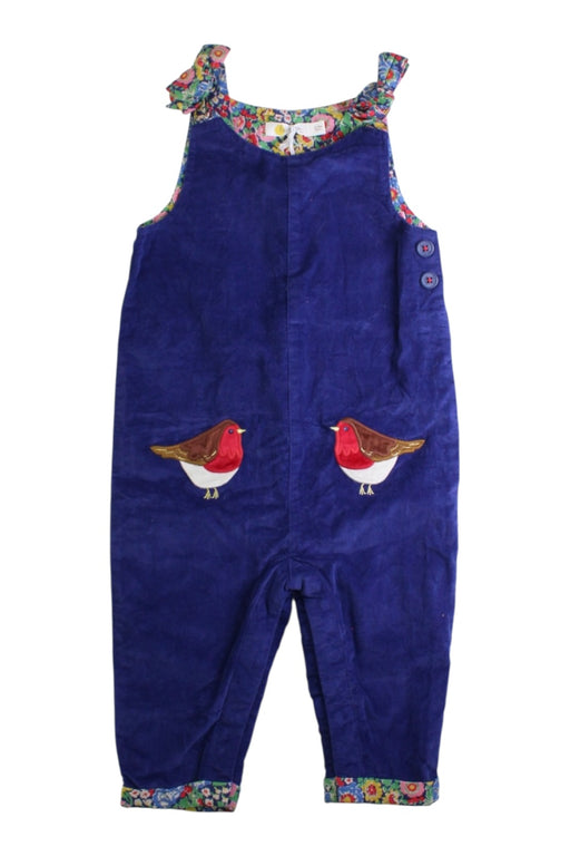 A Blue Long Overalls from Boden in size 12-18M for girl. (Front View)
