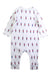A White Onesies from The Little White Company in size 6-12M for boy. (Back View)