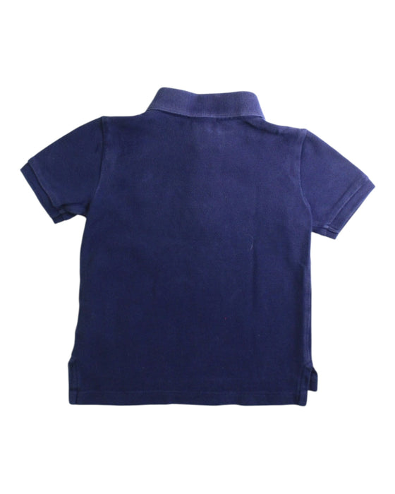 A Navy Short Sleeve Polos from Ralph Lauren in size 18-24M for boy. (Back View)