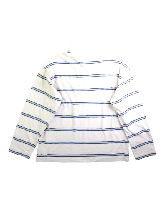 A White Long Sleeve Polos from Marithé & Francois Girbaud in size 10Y for neutral. (Back View)