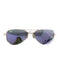 A Gold Sunglasses from Ray-Ban in size 3T for boy. (Front View)