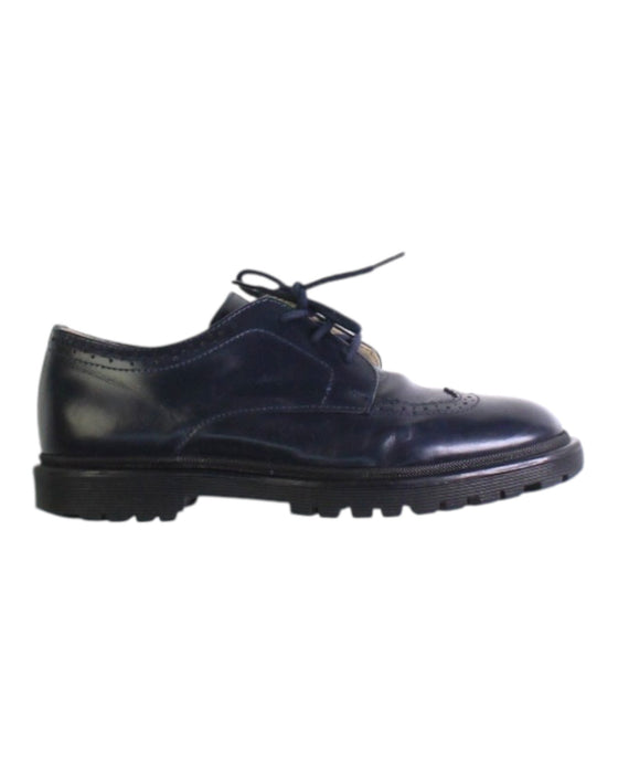 A Black Dress Shoes from Jacadi in size 9Y for boy. (Front View)