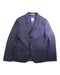 A Navy Blazers from Boss in size 10Y for boy. (Front View)