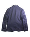 A Navy Blazers from Boss in size 10Y for boy. (Back View)