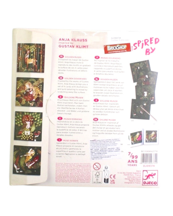 A Multicolour Craft & Activities from Djeco in size 7Y for girl. (Back View)