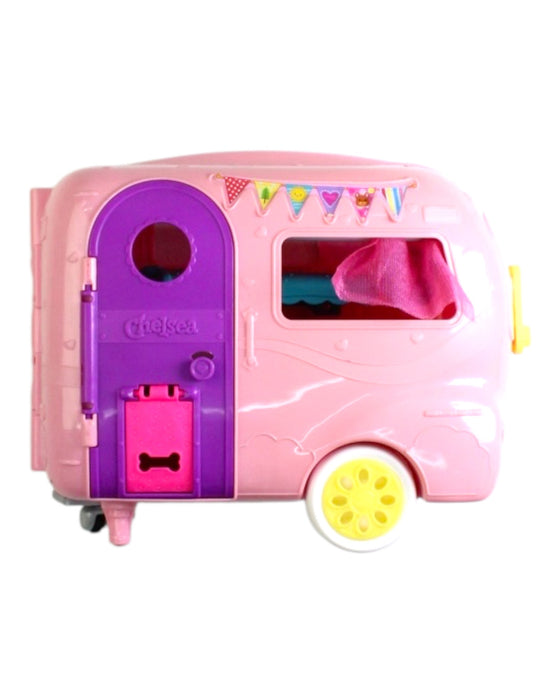 A Pink Dolls & Collectibles from Barbie in size 3T for girl. (Front View)